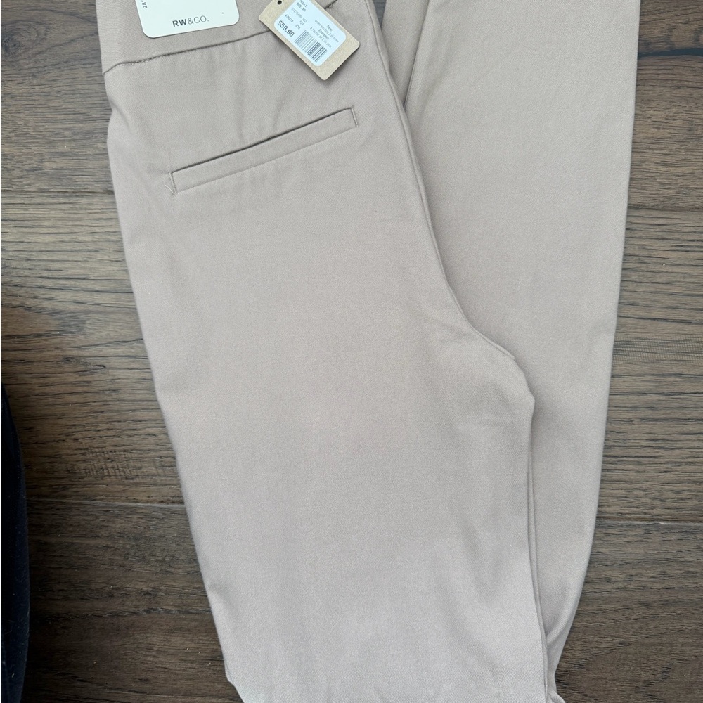 RW&CO. Women’s Tan dress Pants